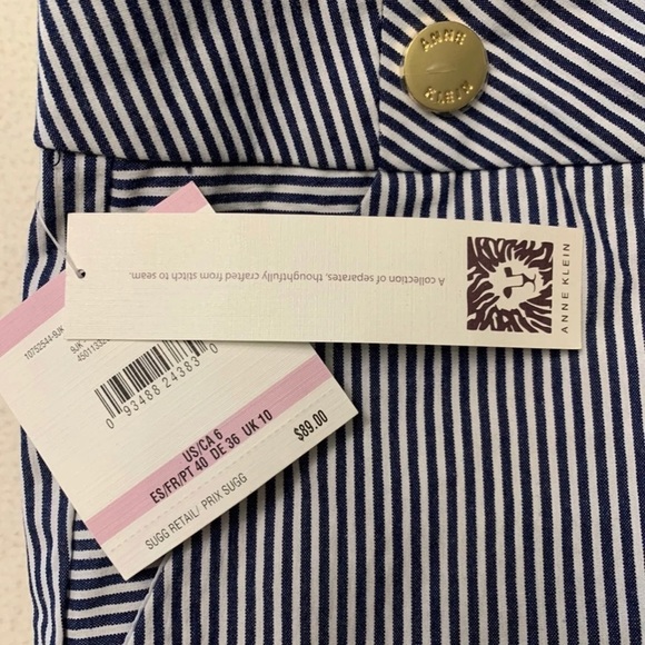 Anne Klein Crop leg pants NWT - Picture 6 of 9